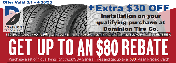 General Tire Sale Manassas VA